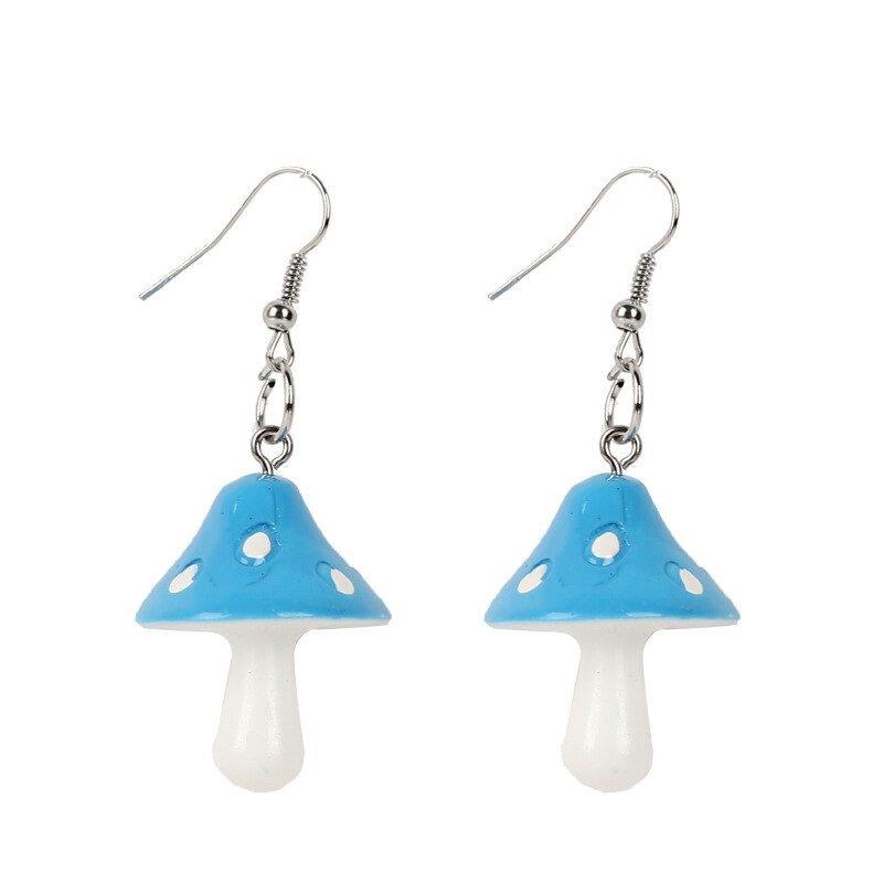 Mushroom Earrings Fashion Accessory