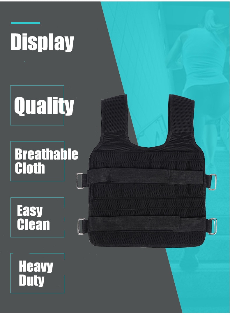 Weighted Vest Adjustable Workout Equipment