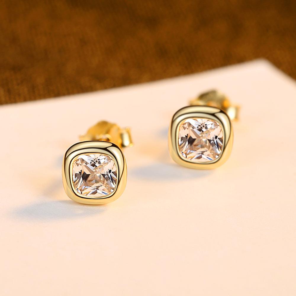 Square Stud Earrings Fashion Jewelry