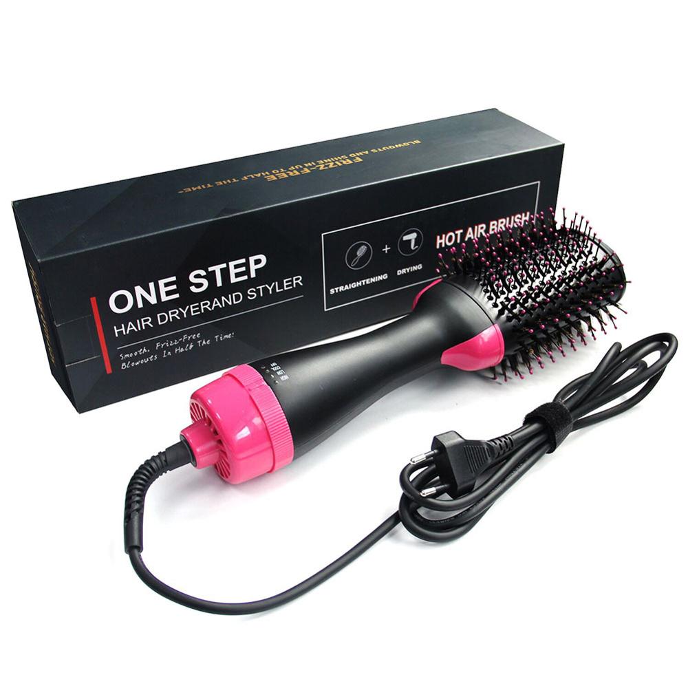 Hair Dryer Straightener 2in1 Electric Brush