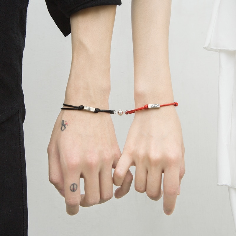 Couple Magnet Bracelets (2pcs)