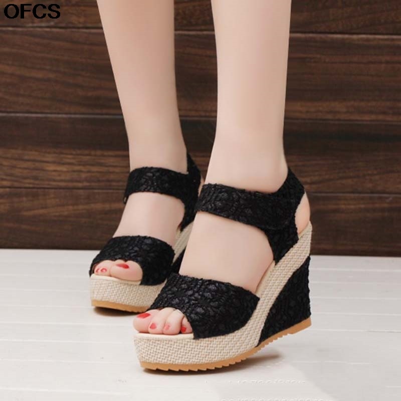 Womens Wedge Sandals Fashionable Sandals