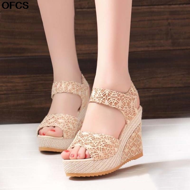 Womens Wedge Sandals Fashionable Sandals