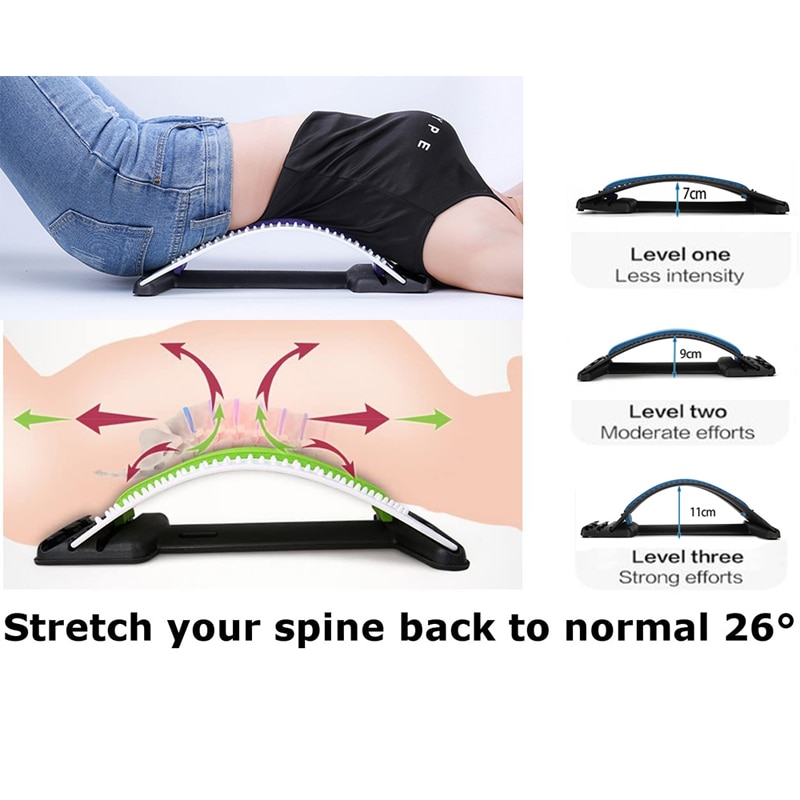 Back Stretching Device and Massager