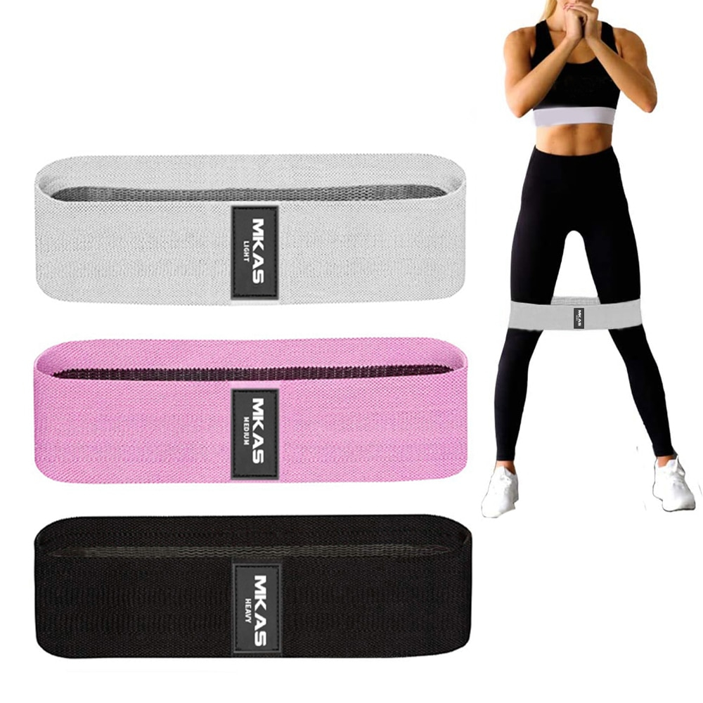 Fabric Exercise Bands Set (3pcs)