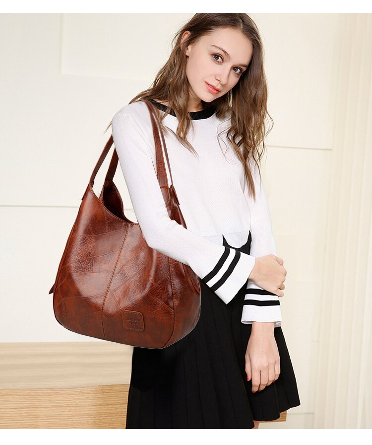 Shoulder Bag For Women Leather Handbag