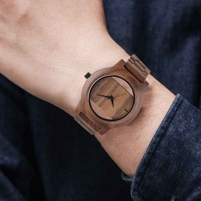 Unisex Wooden Wristwatch