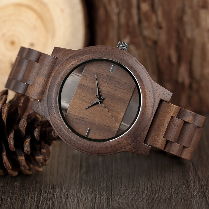 Unisex Wooden Wristwatch