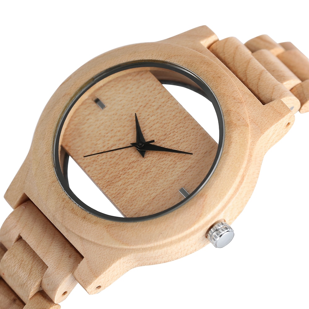 Unisex Wooden Wristwatch