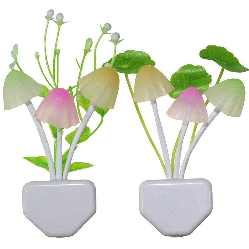 Mushroom LED Light Plug Lamp