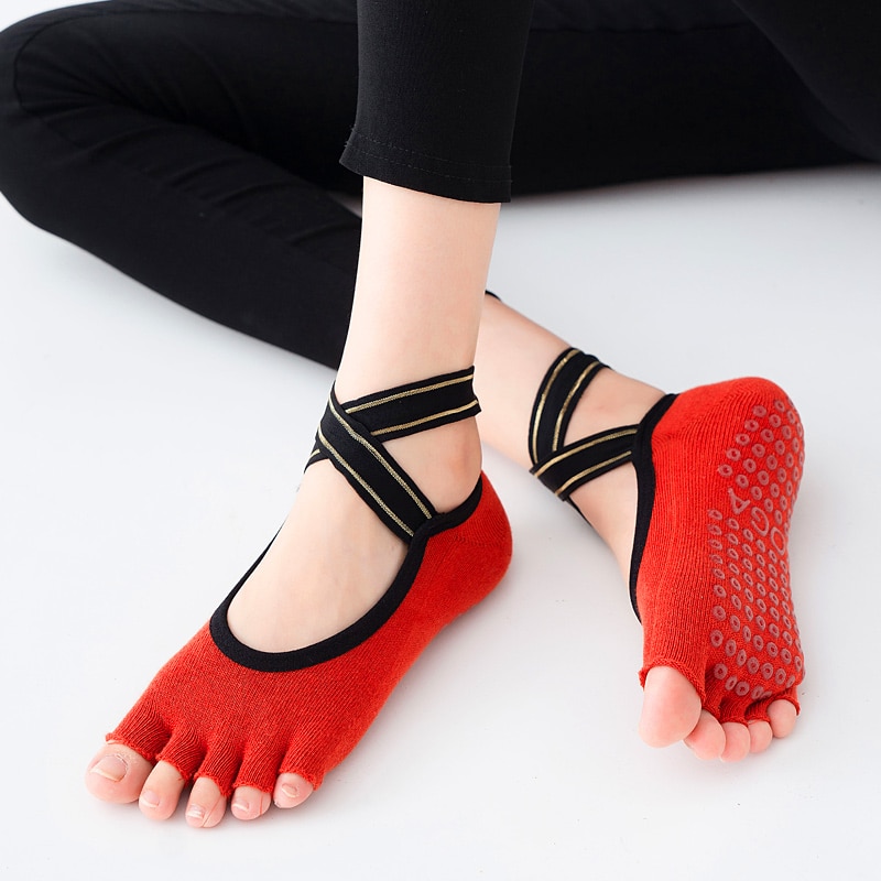 Open Toe Socks Yoga Footwear