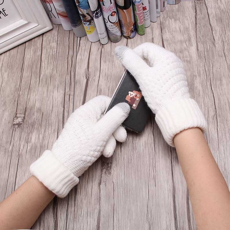 Smartphone Gloves Cashmere Winter Gloves