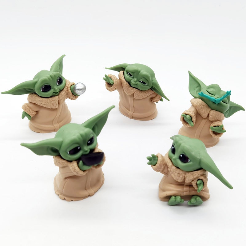 Baby Yoda Action Figure Collector’s Item (set of 5)