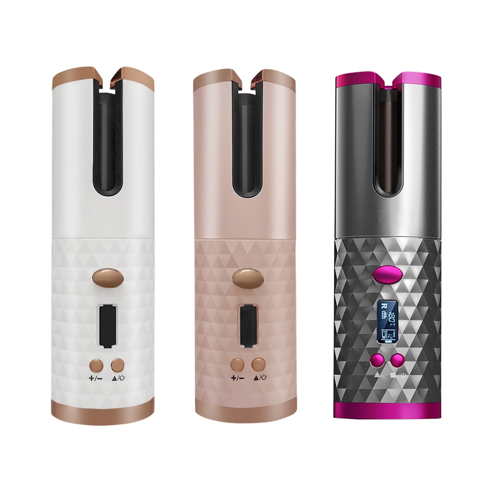 Auto Hair Curler Wireless Curling Iron