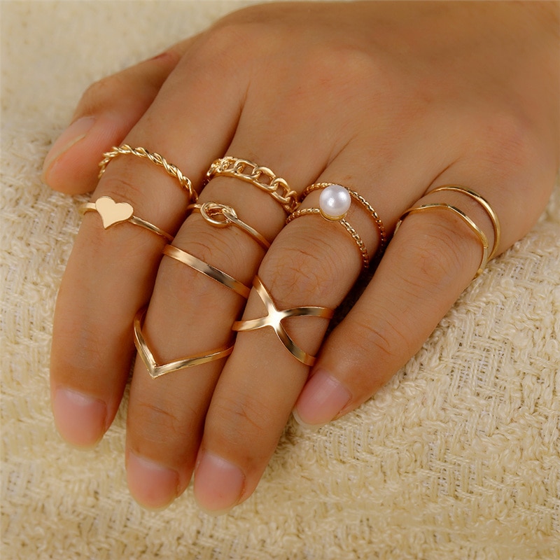 Finger Rings Set for Ladies