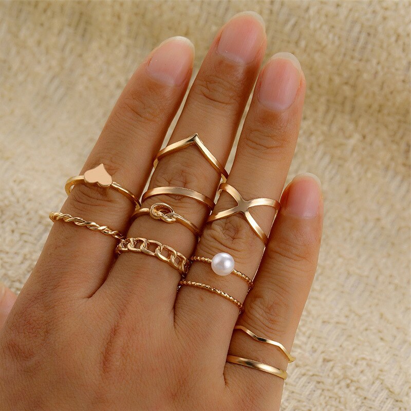 Finger Rings Set for Ladies