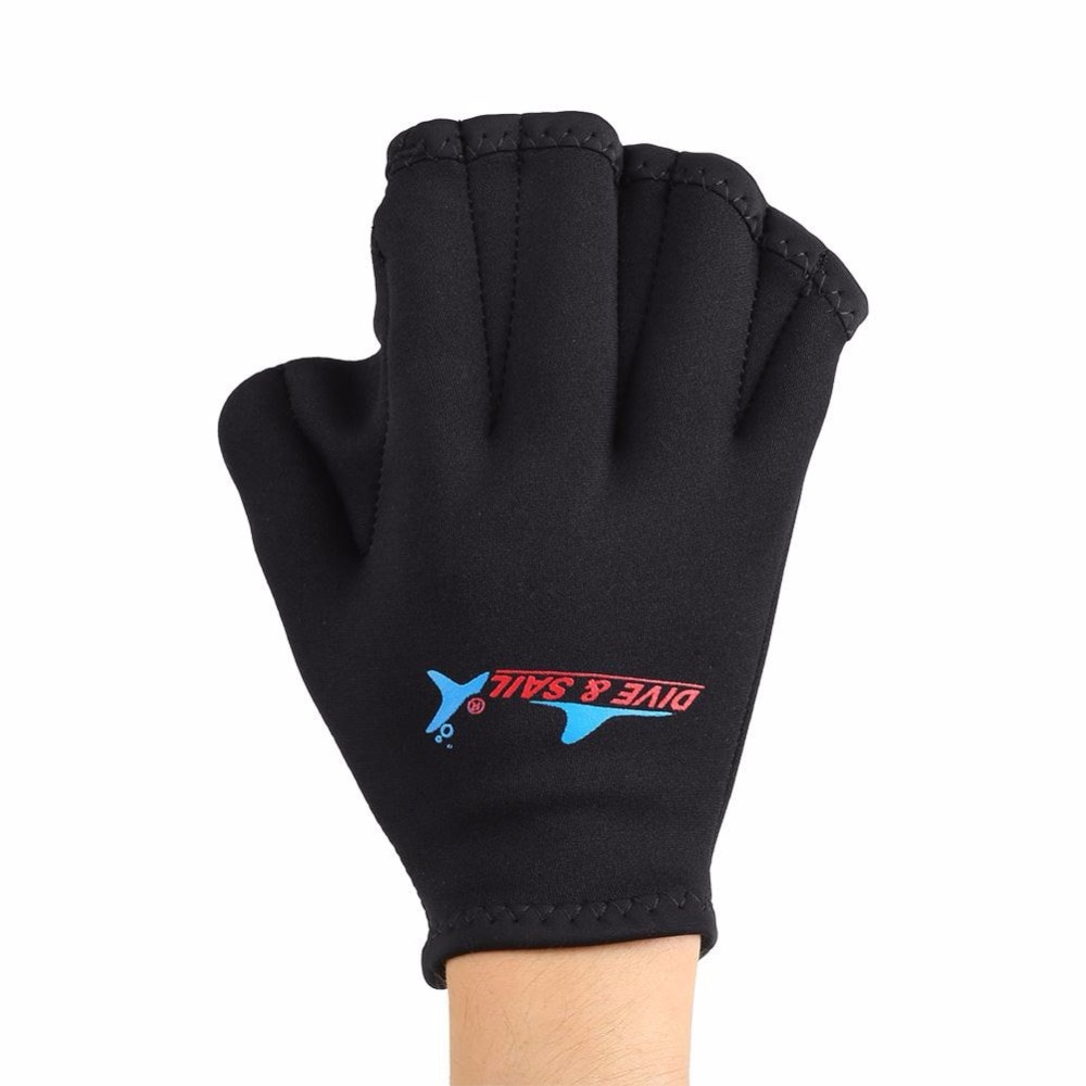 Webbed Swimming Gloves Hand Flippers