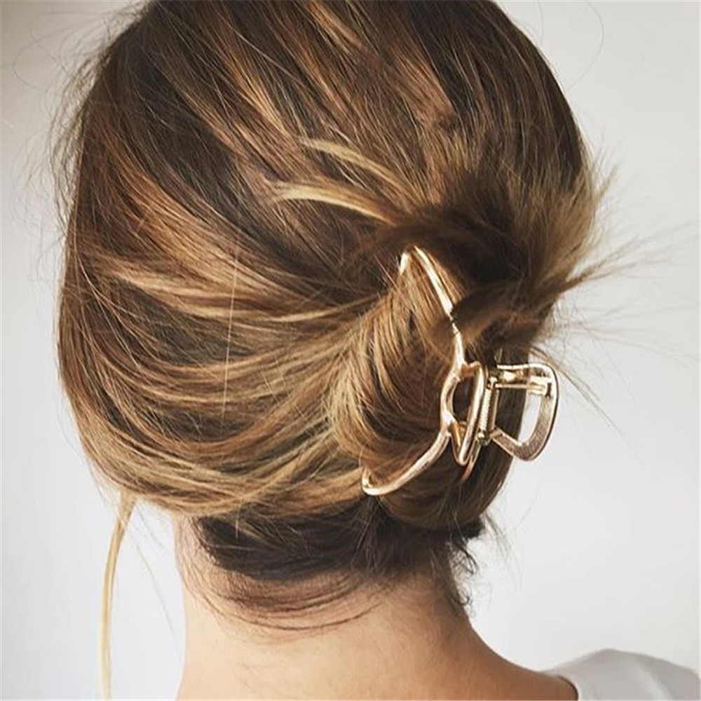 Ladies Stylish Metal Hair Clamp