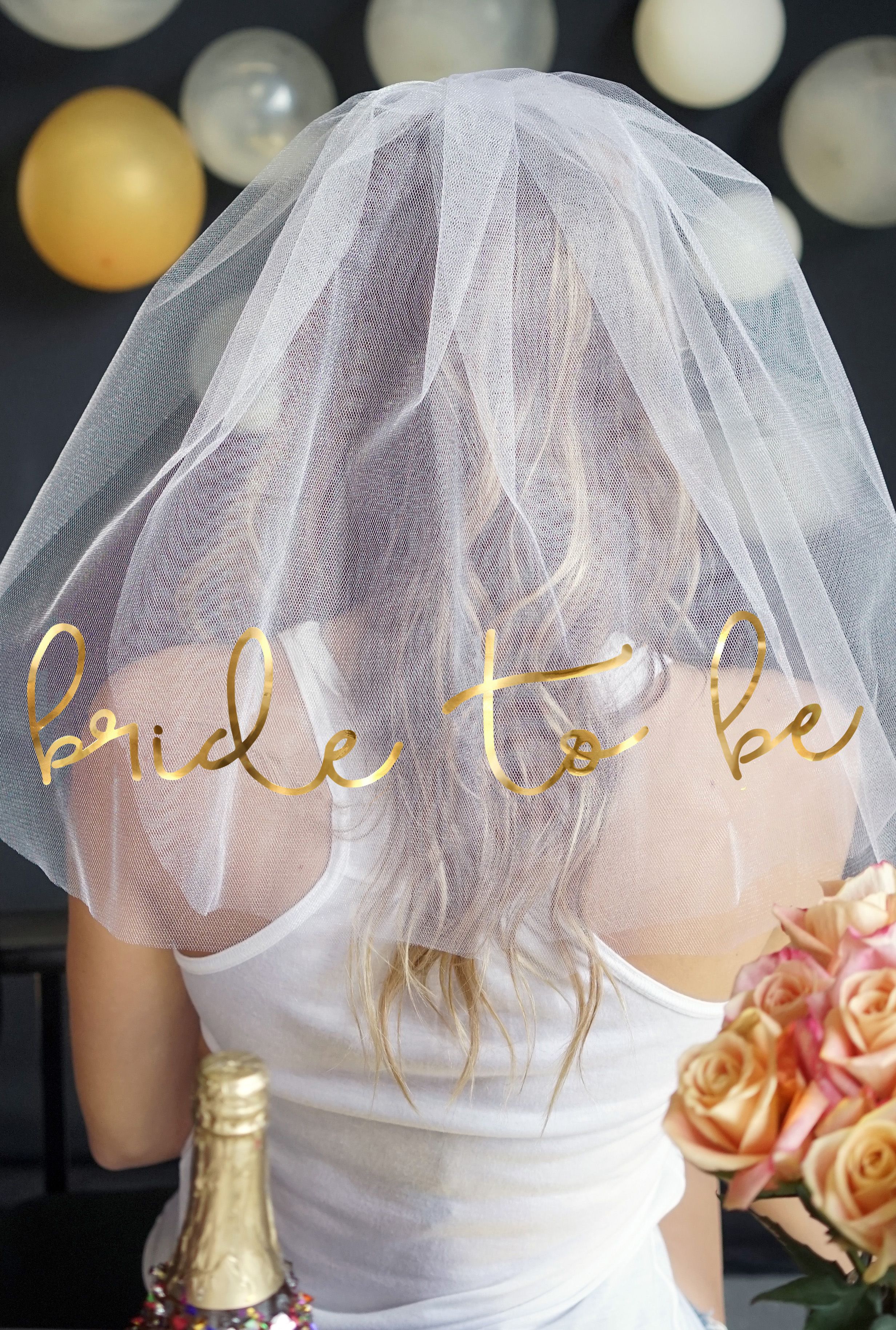 Hen Party Veil Bachelorette Headwear