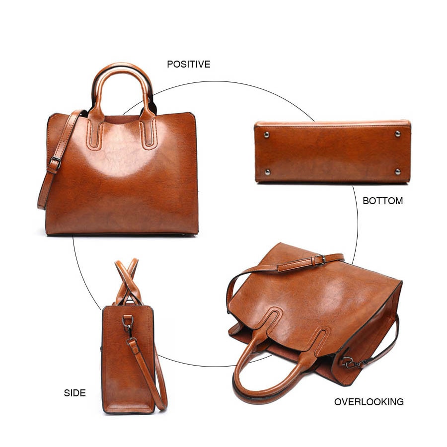 Ladies Leather Shoulder Bag Casual Bag