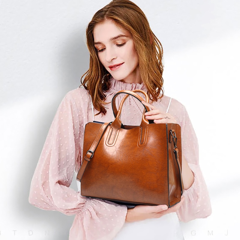 Ladies Leather Shoulder Bag Casual Bag