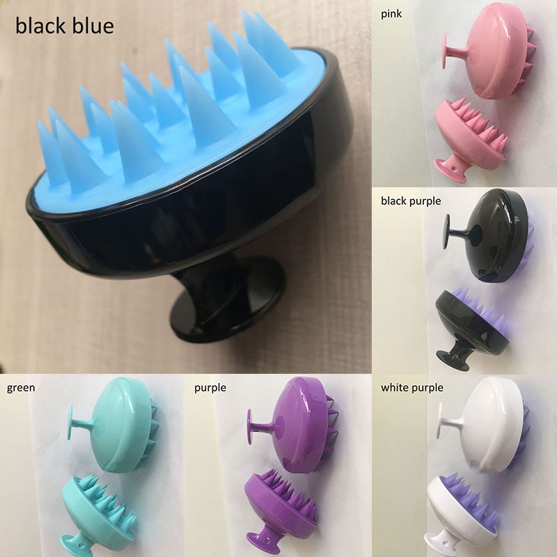 Shampoo Scalp Massager Silicone Brush