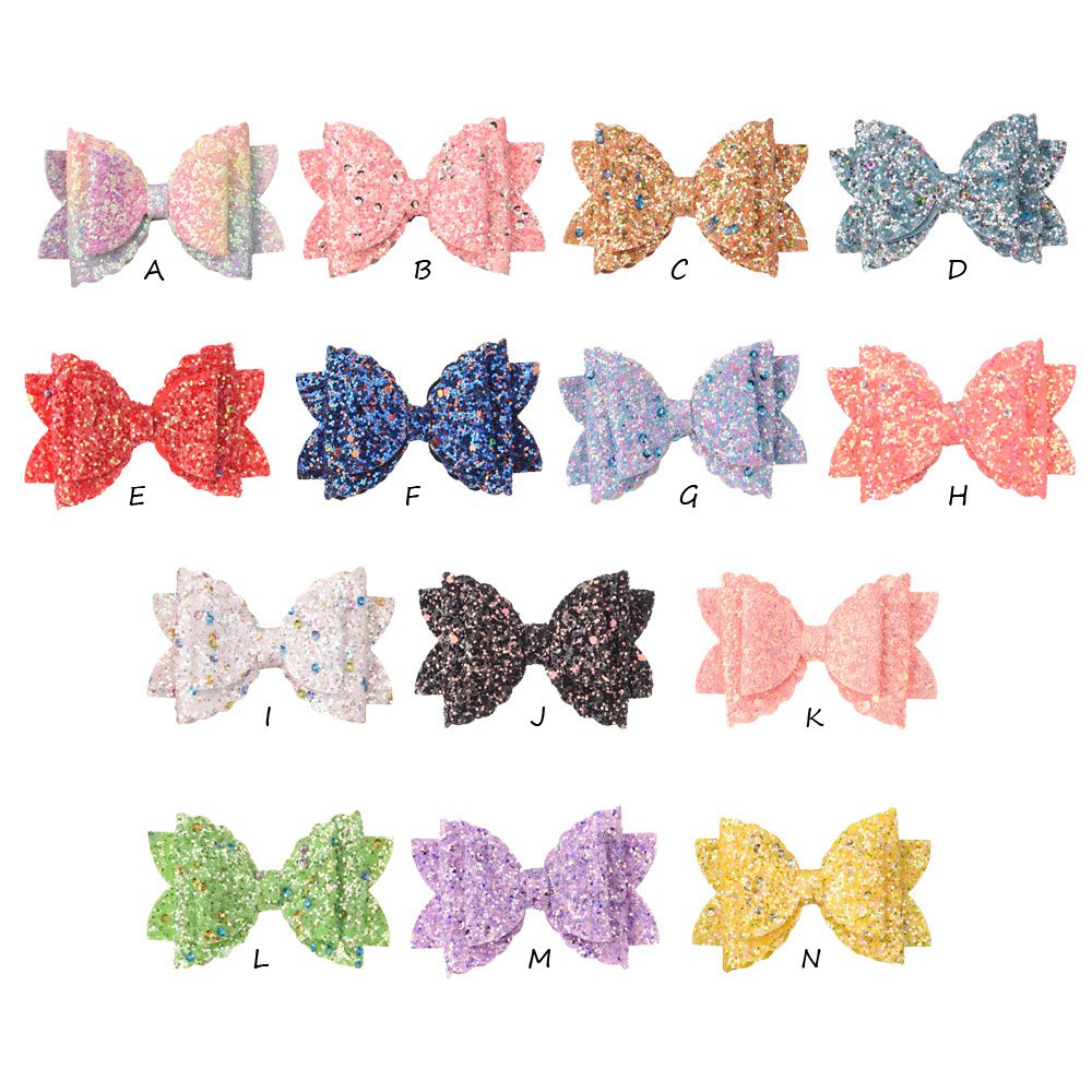 Glitter Hair Clips Accessories (5pcs)