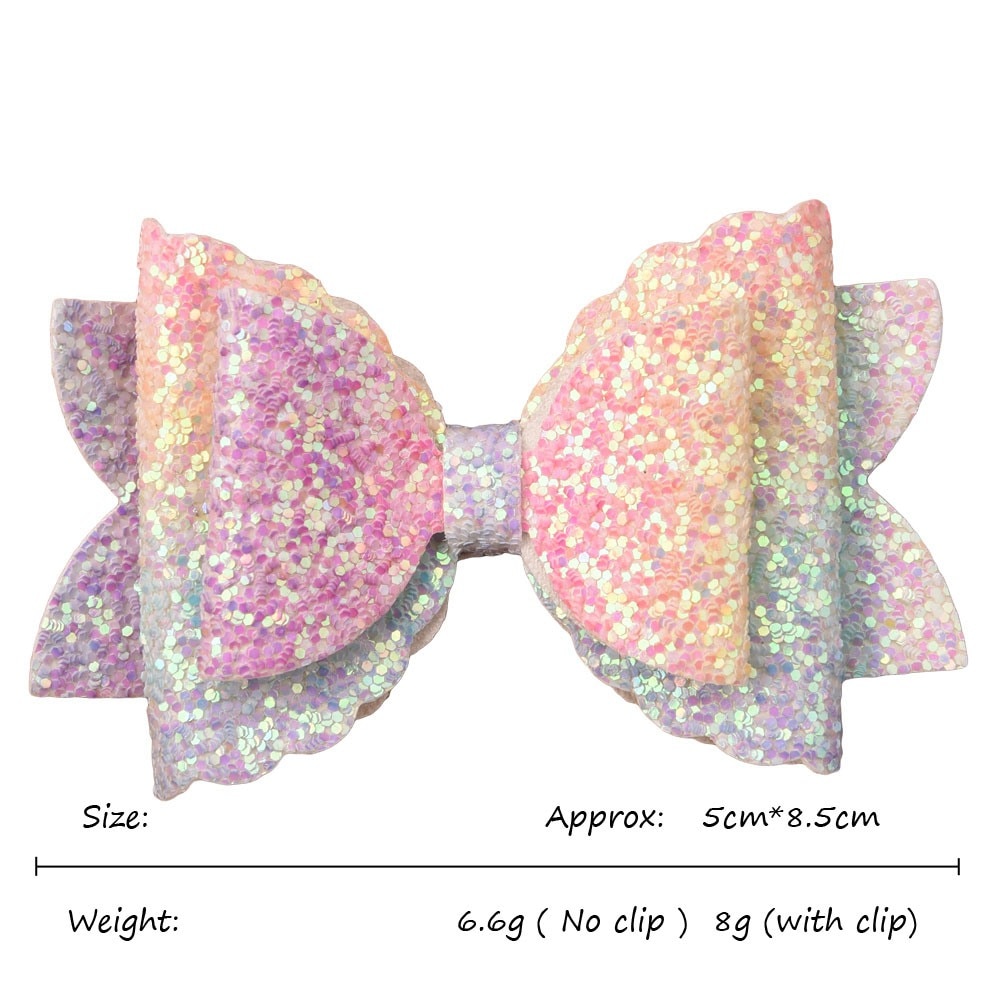 Glitter Hair Clips Accessories (5pcs)