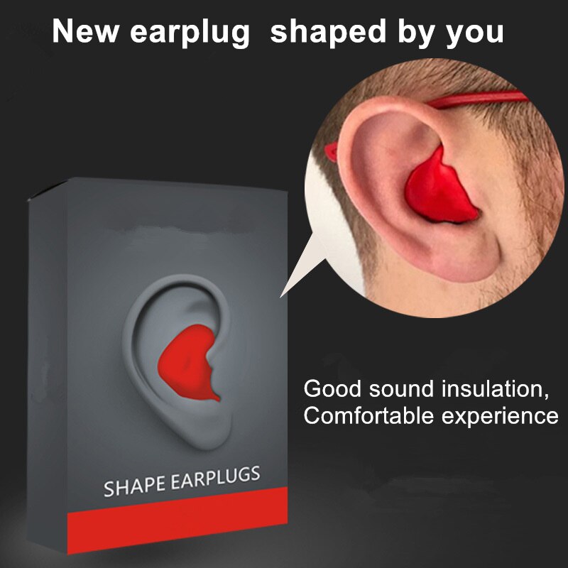 Moldable Ear Plugs Noise-Reducing Plugs