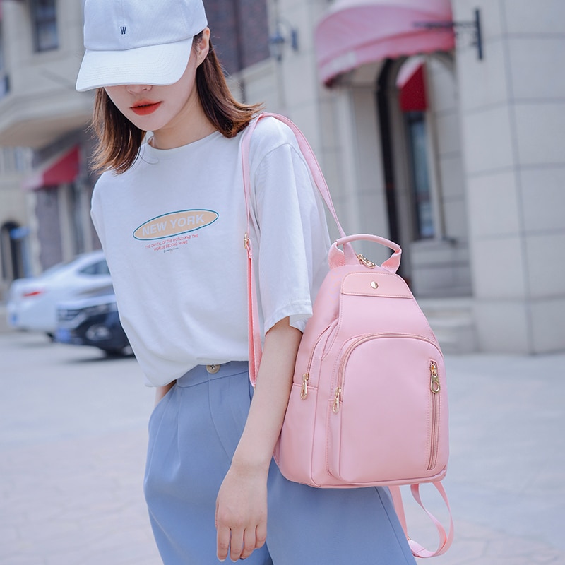 Ladies Small Backpack Fashion Rucksack