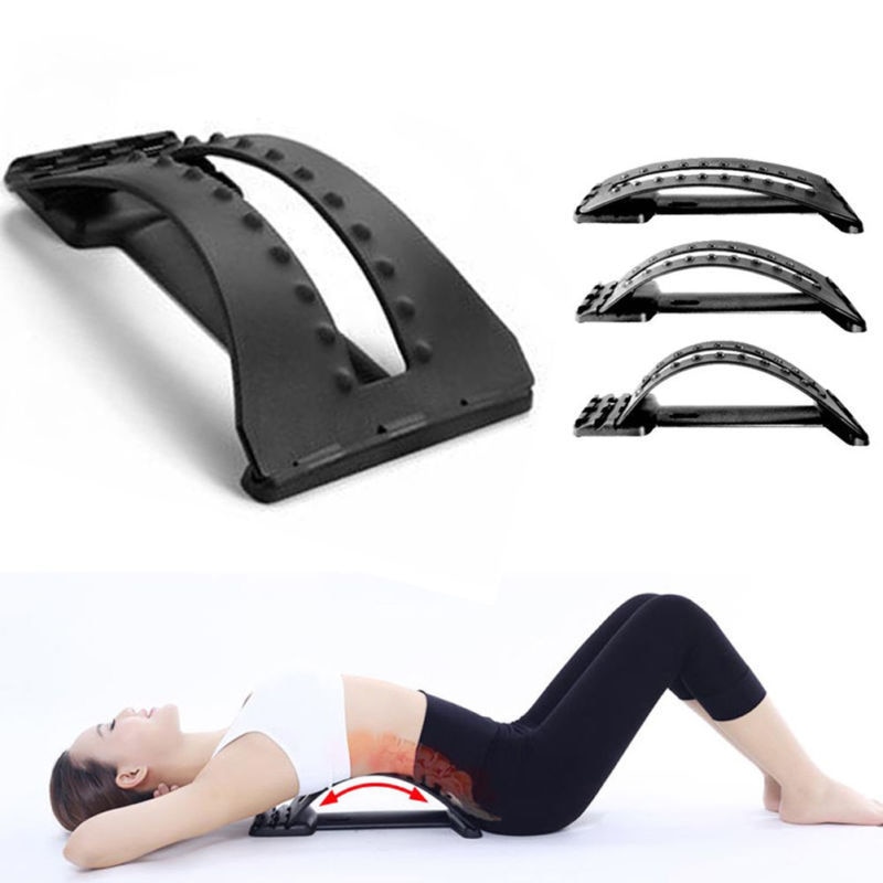 Lumbar Stretcher Fitness Back Massager