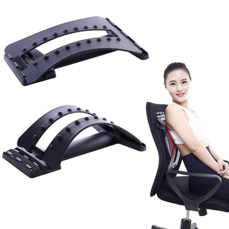 Lumbar Stretcher Fitness Back Massager