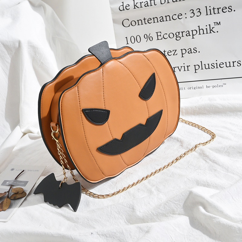 Pumpkin Bag Ladies Halloween Crossbody Bag