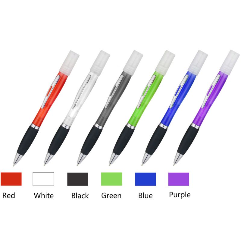 Sanitizer Pens Ballpen with Sprayer (6 PCs)