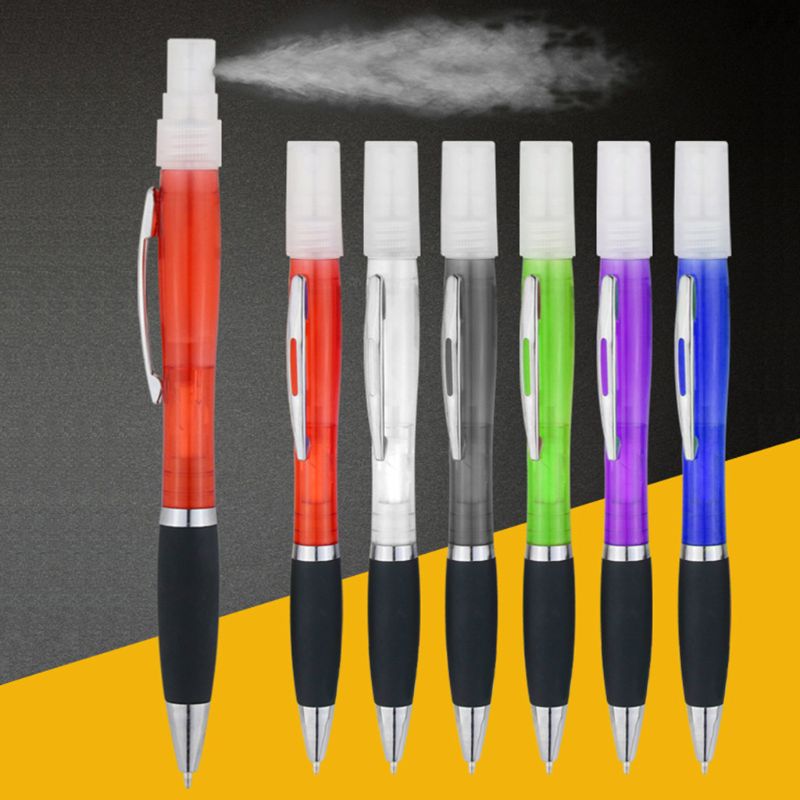 Sanitizer Pens Ballpen with Sprayer (6 PCs)