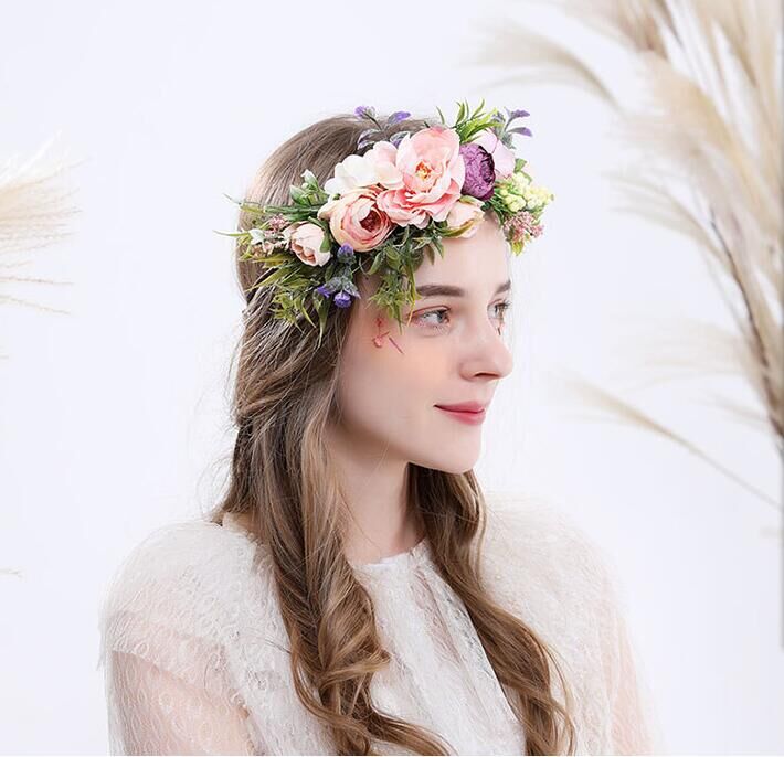 Flower Crown Headband Hair Accessory