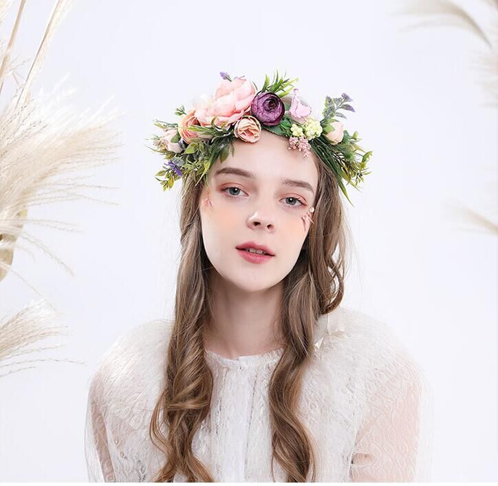 Flower Crown Headband Hair Accessory