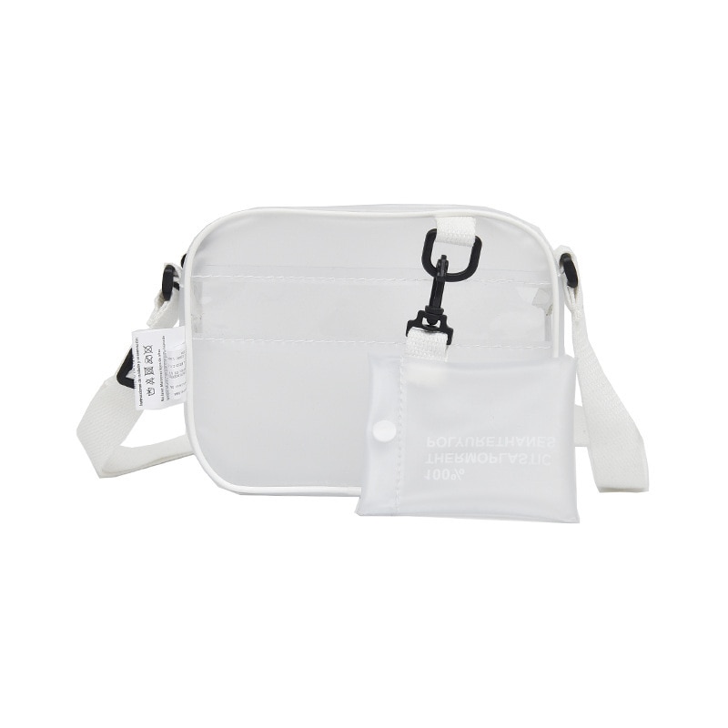 PVC Jelly Clear Crossbody Bag