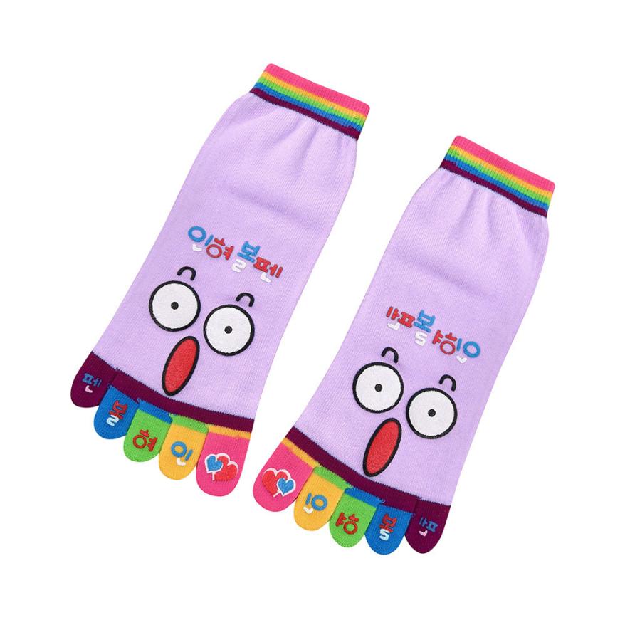 Finger Socks Funny Cartoon Design