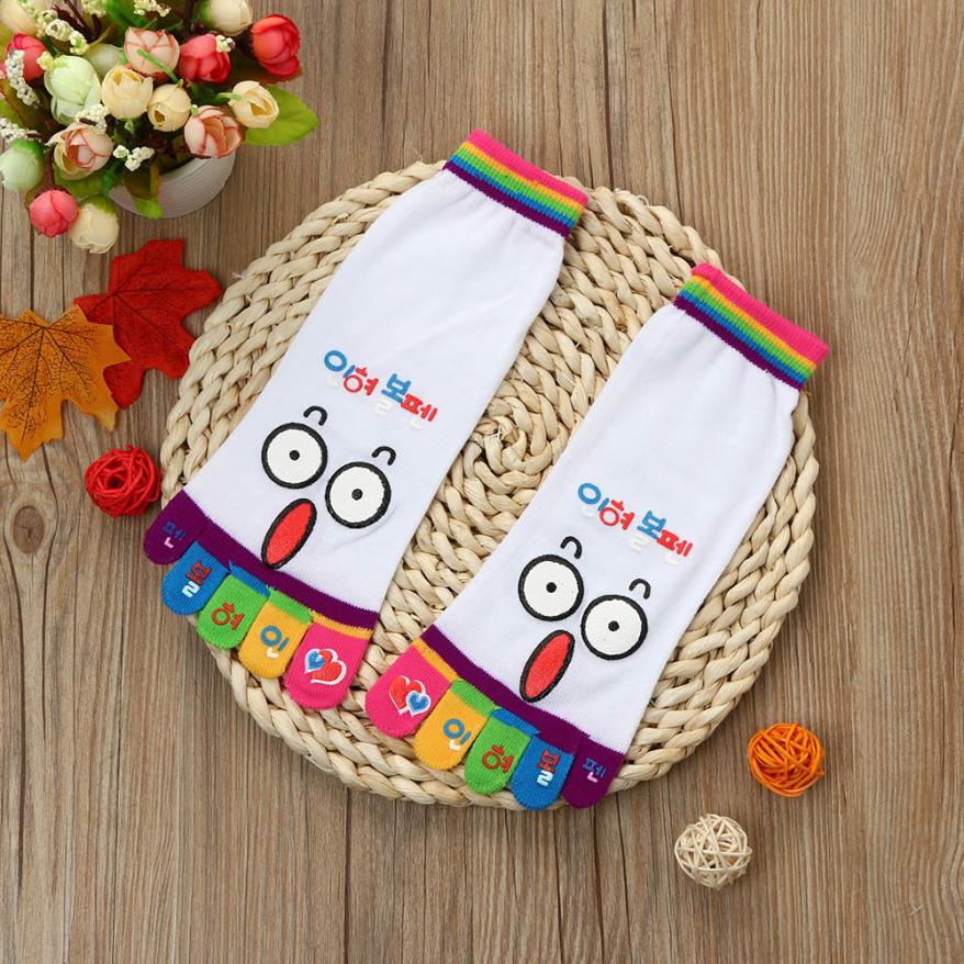 Finger Socks Funny Cartoon Design