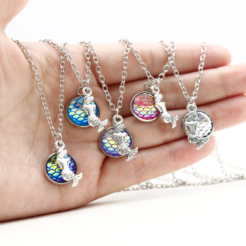 Mermaid Necklace Fashionable Ladies Jewelry