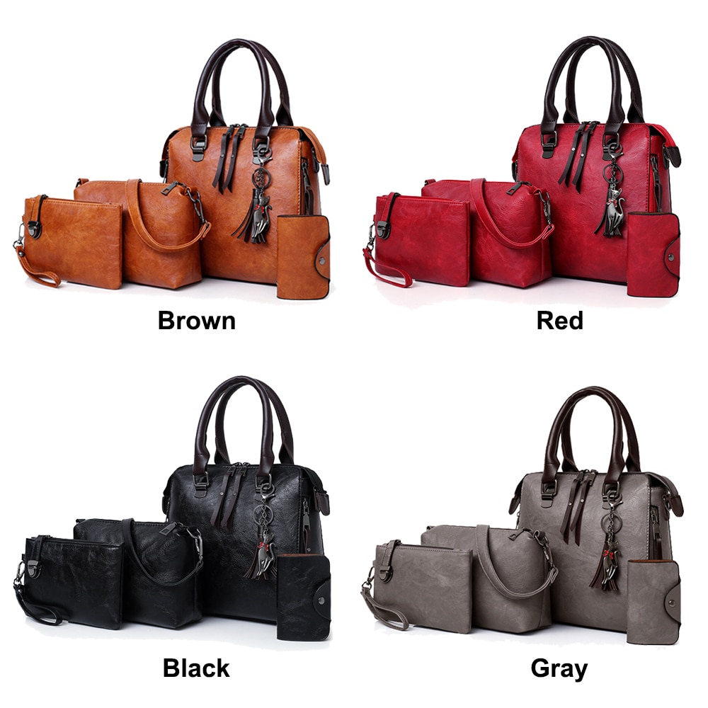 Handbags Set for Women (4Pcs)