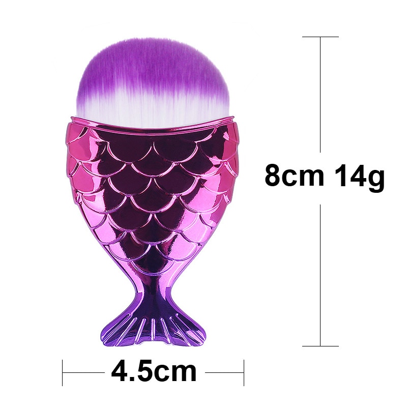 Mermaid Brush Makeup Tool