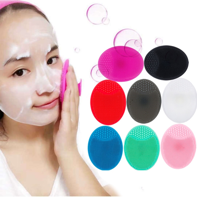 Silicone Face Scrubber Exfoliating Brush