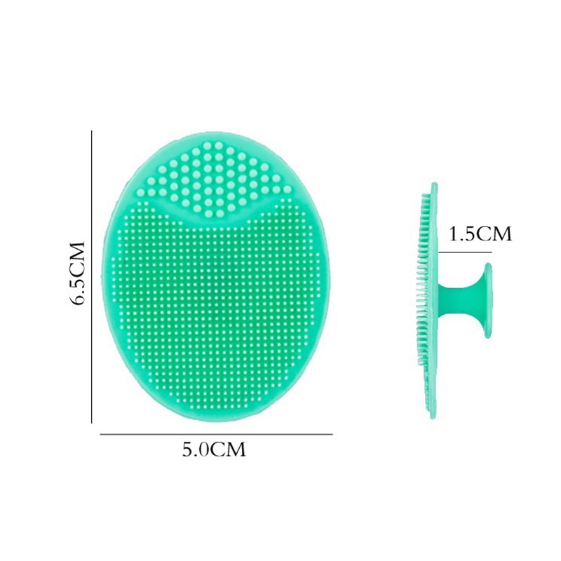 Silicone Face Scrubber Exfoliating Brush