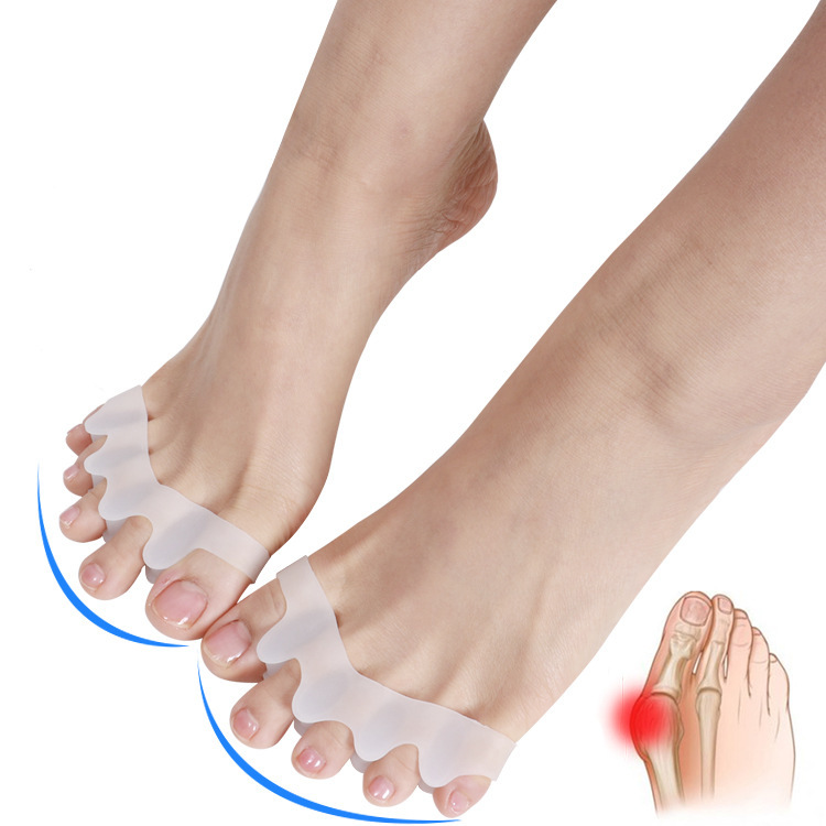 Silicone Toe Separators Straightener Tool (2 PCS)