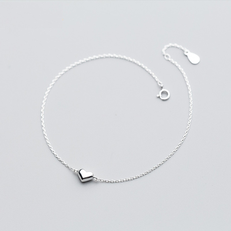 Sterling Silver Anklet Ladies Fashionable Jewelry