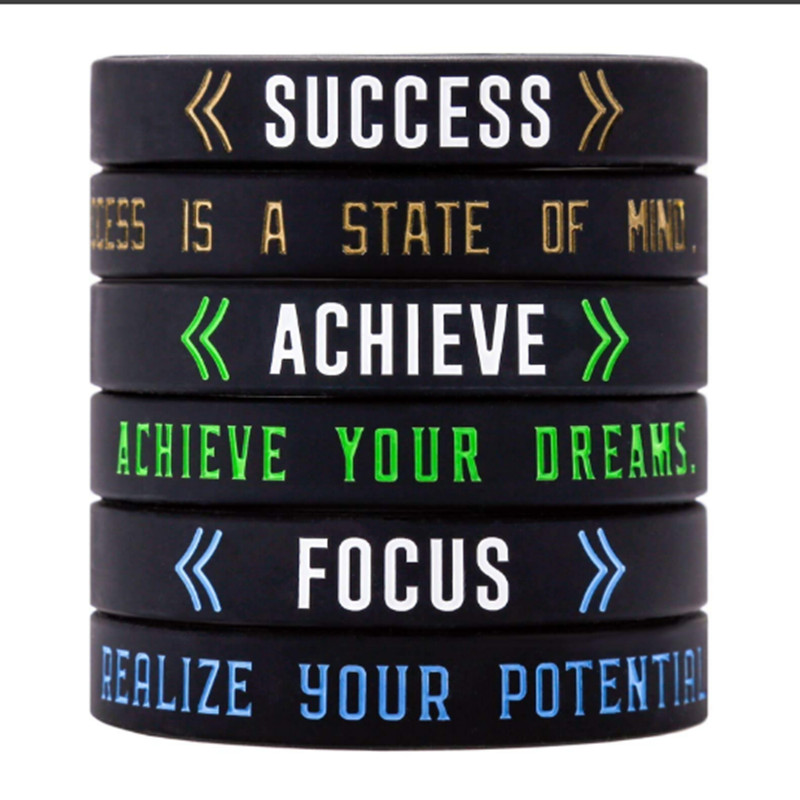 Motivational Bracelet Inspirational Sport Bracelet