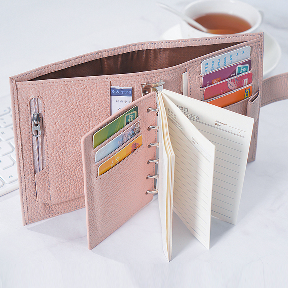 Mini Binder Leather Journal Cover A7