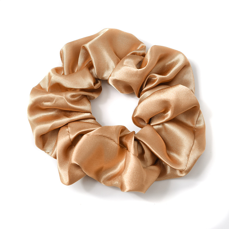 Silk Hair Tie Ponytail Scrunchie